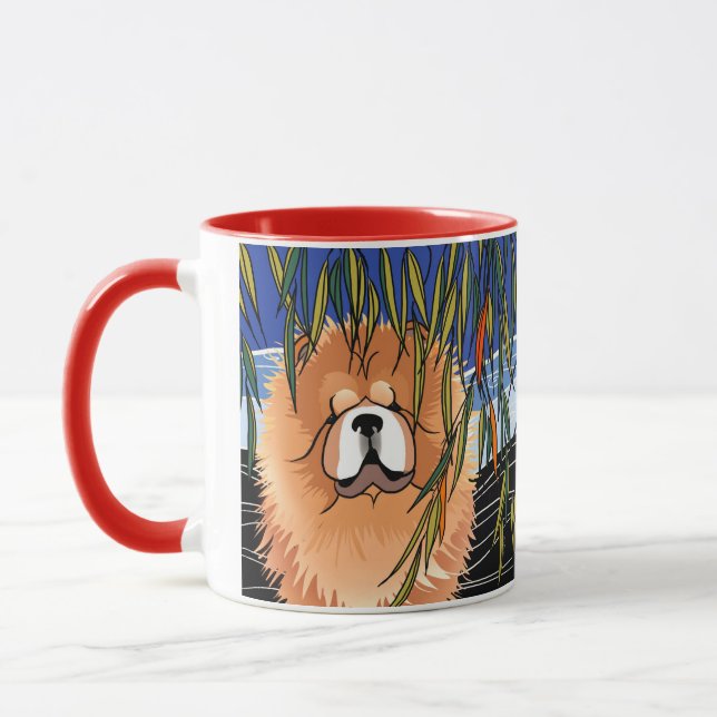 Taza WILLOW WIND - Mug Chow de 11 oz (Izquierda)