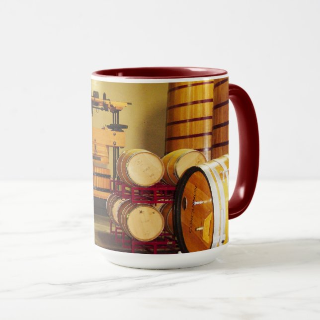 Taza Wine Barrel Mug (Anverso derecho)
