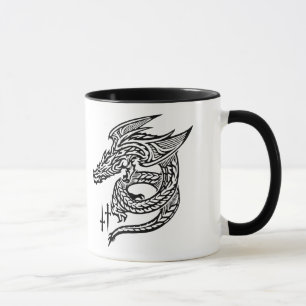 Taza Wing Dragon 11 oz Ringer Mug