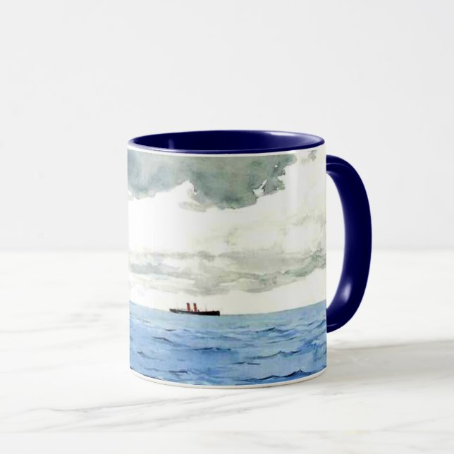 Taza Winslow Homer, pintura, Bermudas, (Anverso derecho)