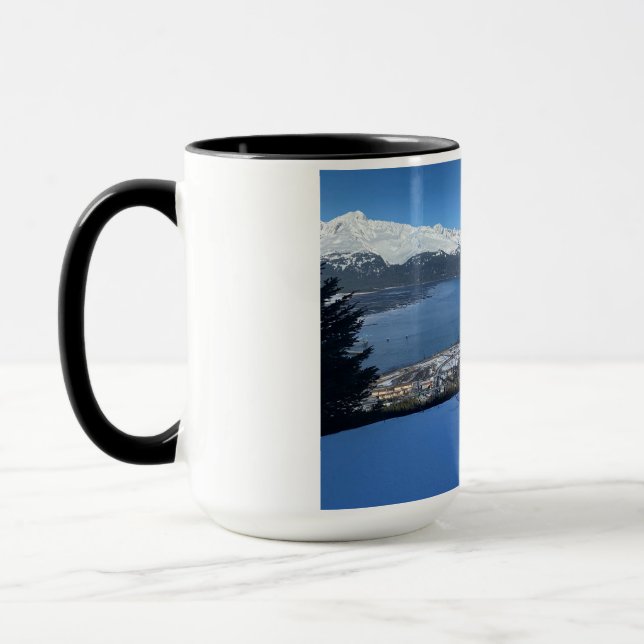 Taza Winter Mountain View (Izquierda)