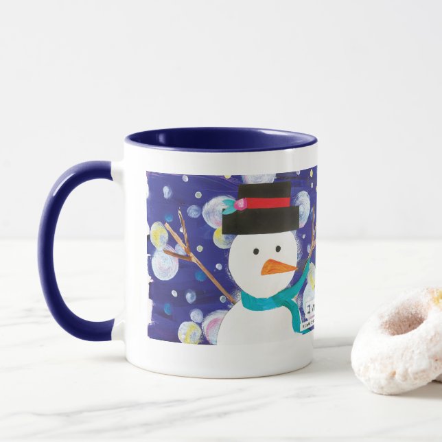 Taza Winter Snowman (Con donut)