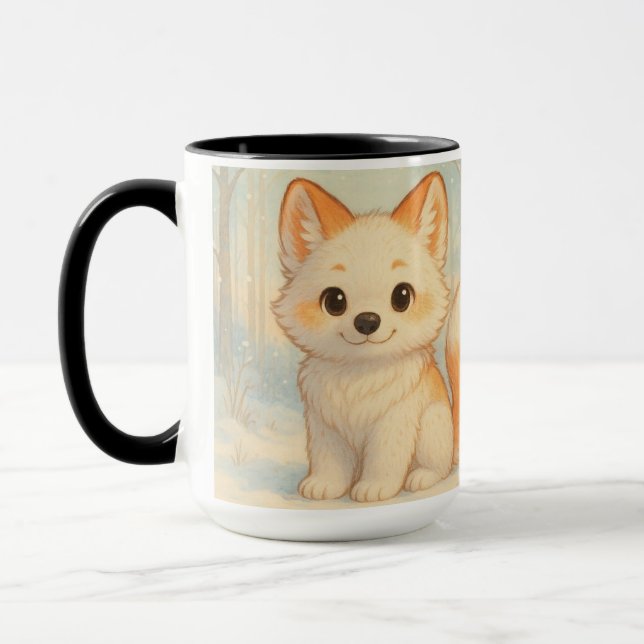 Taza Winter Whisper Fox (Izquierda)