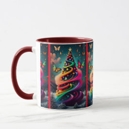 Taza Winter Wonderland: Extravaganza de árbol de Navida