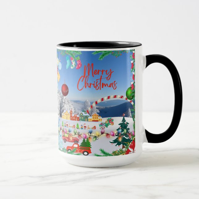 Taza Winter Wonderland: Navidades taquillan café (Derecha)