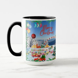Taza Winter Wonderland: Navidades taquillan café
