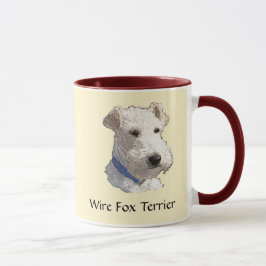 Taza Wire Fox Terrier Art