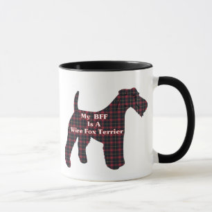 Taza Wire Fox Terrier BFF Mug