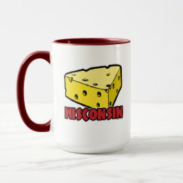Taza Wisconsin Cheese Wedge
