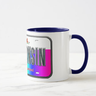 Taza Wisconsin - estado del arco iris