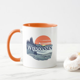 Taza Wisconsin Estados Unidos de América