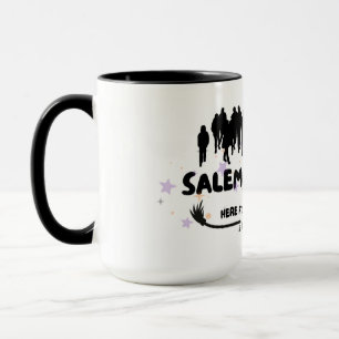 Taza Witch Broom Visita Salem Basic Tourist