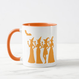Taza Witch Squad Silhouette Halloween Party