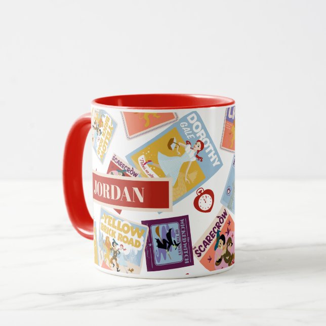 Taza Wizard of Oz™ Character Print Toss Pattern (Anverso izquierdo)