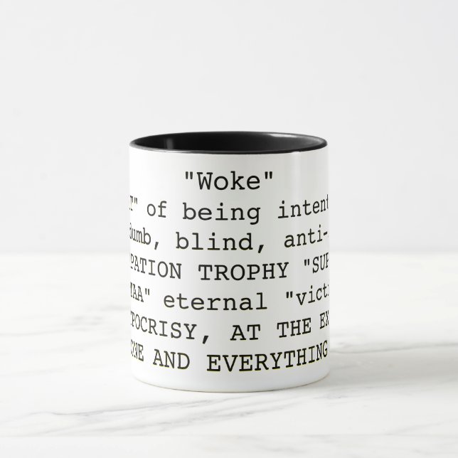 Taza "Woke"  (Centro)