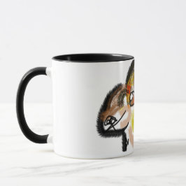 Taza Wolf autumn