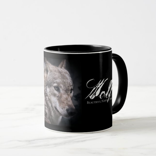 Taza Wolf：Coffee Mug (Anverso derecho)