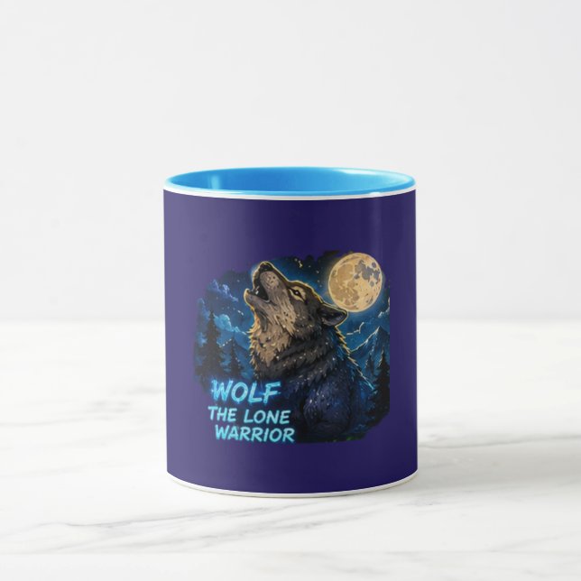 Taza Wolf El Guerrero Solitario (Centro)