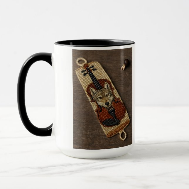 Taza Wolf en un guiño al violín (Izquierda)