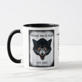 Taza Wolf Pack Pub Mug