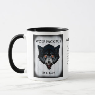 Taza Wolf Pack Pub Mug