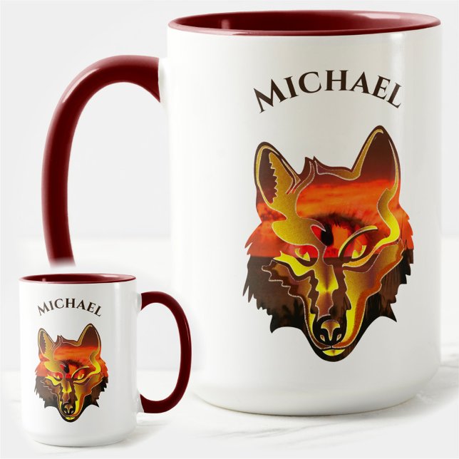 Taza Wolf Sunset Eye 2106 (Subido por el creador)