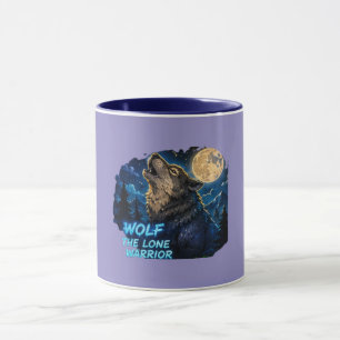 Taza Wolf The Lone Warrior