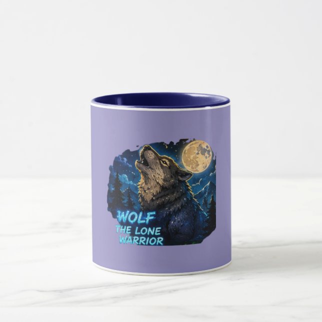 Taza Wolf The Lone Warrior (Centro)