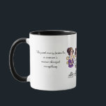 Taza Women in STEM Pioneers Mug: Math & Science History<br><div class="desc">Celebrate the brilliant minds that paved the way in mathematics and computing with this inspiring Women in STEM ceramic mug. Perfect for your morning coffee or tea, this design honors four icons of logic and discovery: Ada Lovelace: The first computer programmer. Emmy Noether: The mother of abstract algebra. Maryam Mirzakhani:...</div>