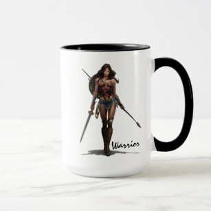 Taza Wonder Woman Battle Ready Comic Art