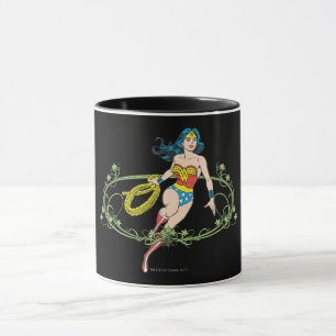 Taza Wonder Woman Green Vines