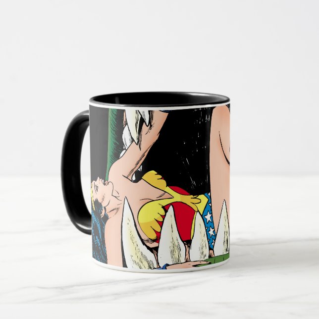 Taza Wonder Woman Jaws (Anverso izquierdo)