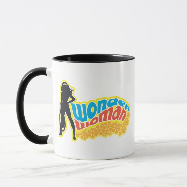 Taza Wonder Woman Silhouette (Izquierda)