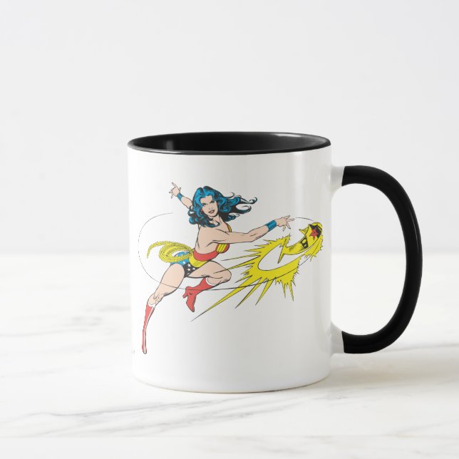 Taza Wonder WomanThrows Crown (Derecha)