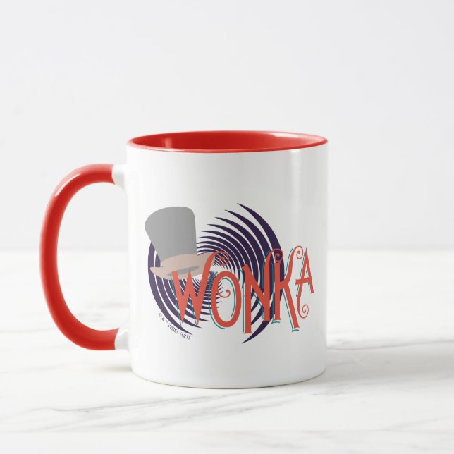 Taza Wonka Spiral Logo (Izquierda)
