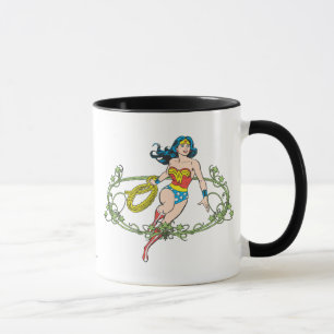 Taza Wonman Green Vines