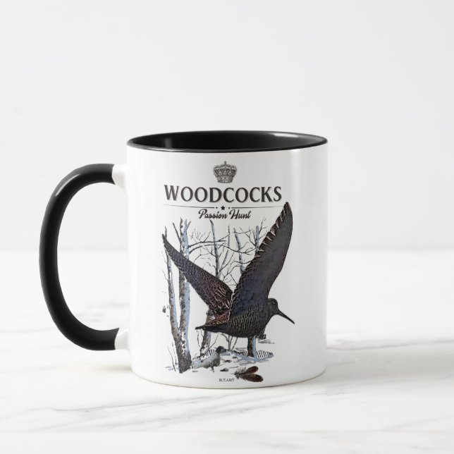 Taza Woodcocks - Caza de la Pasión (Izquierda)