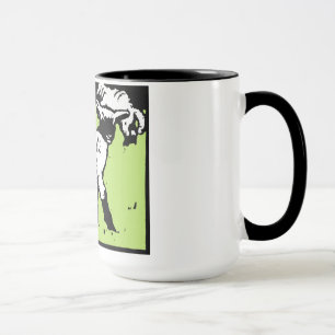 Taza Woodcut victoriana Se Lambra En Mug
