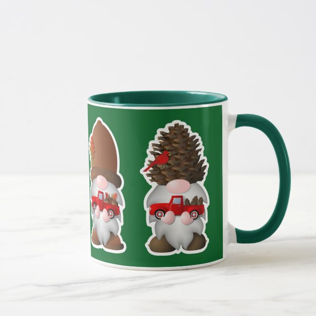 Taza Woodland Gnomes de cuatro temporadas (Derecha)
