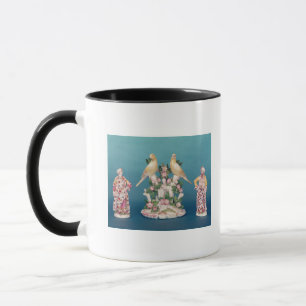 Taza Worcester del turco y de su compañero con los
