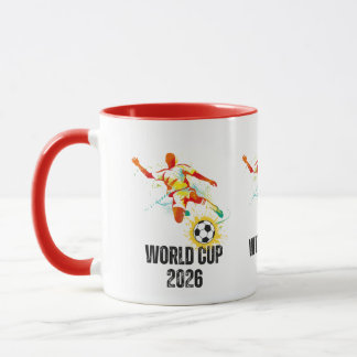 Taza World Cup Soccer 2026 Souvenir Mug
