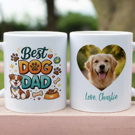 Taza World’s Best Dog Dad | Custom Father’s Day