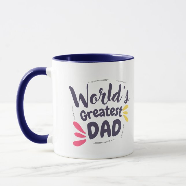 Taza World’s Greatest Dad Coffee Mug  (Izquierda)