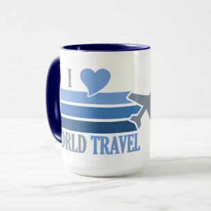 Taza World Travel mug - elegir estilo y color