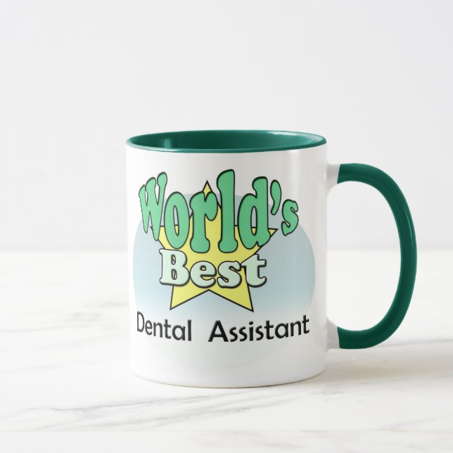 Taza World's Best  Dental Assistant (Derecha)