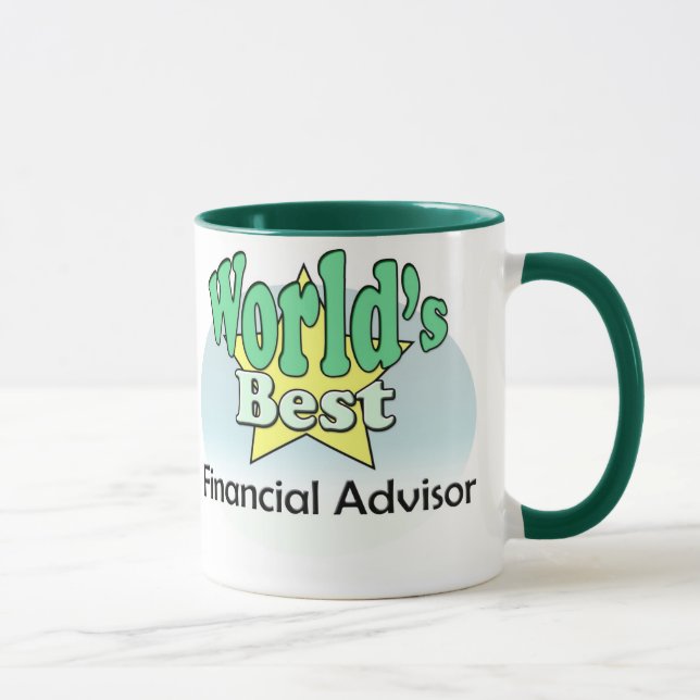 Taza World's Best Financial Advisor (Derecha)