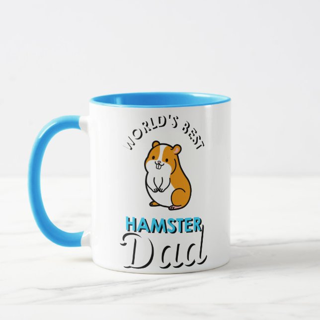 Taza World's Best Hamster Dad (Izquierda)