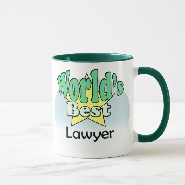 Taza World's Best Lawyer (Derecha)