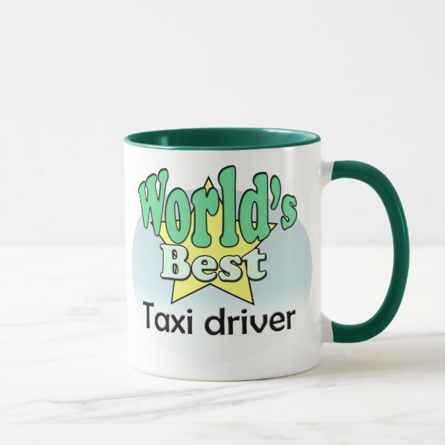 Taza World's Best Taxi Driver (Derecha)