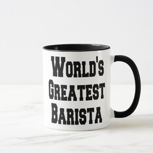 Taza Worlds Greatest Barista (Derecha)